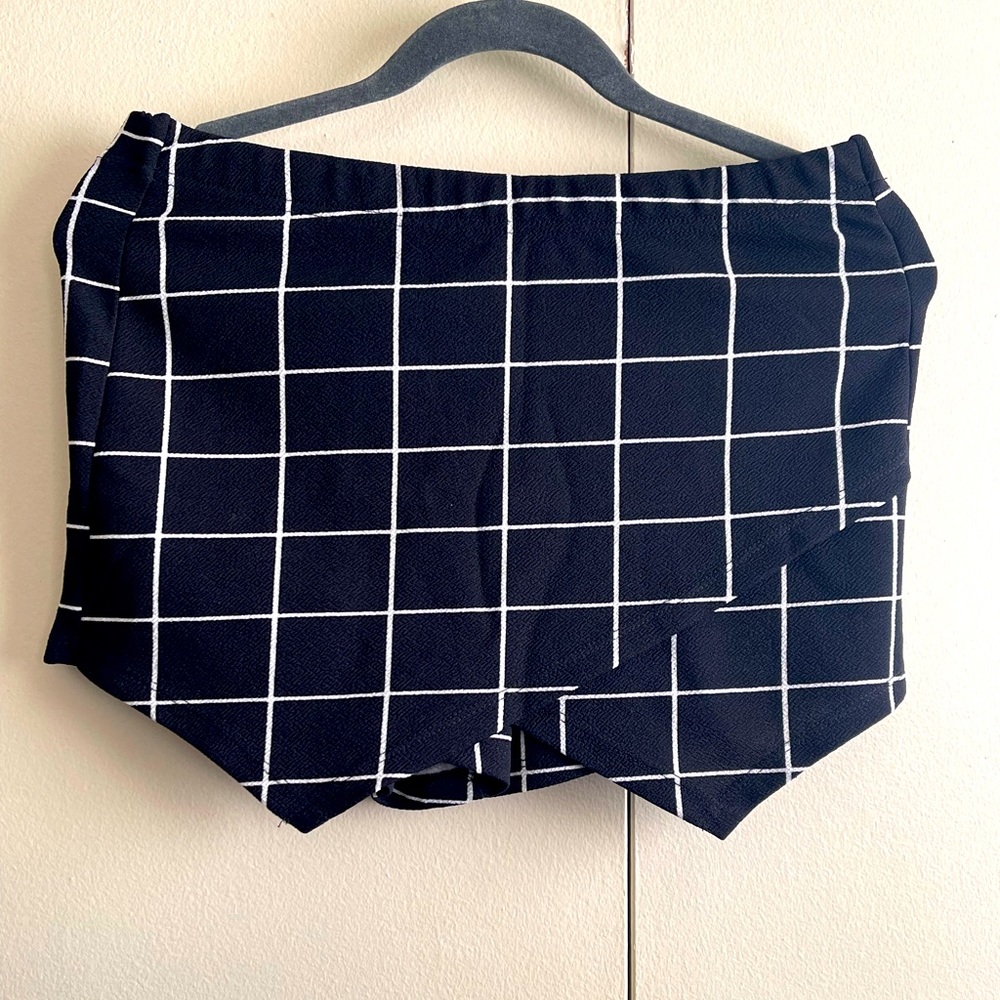 Checked Skort L